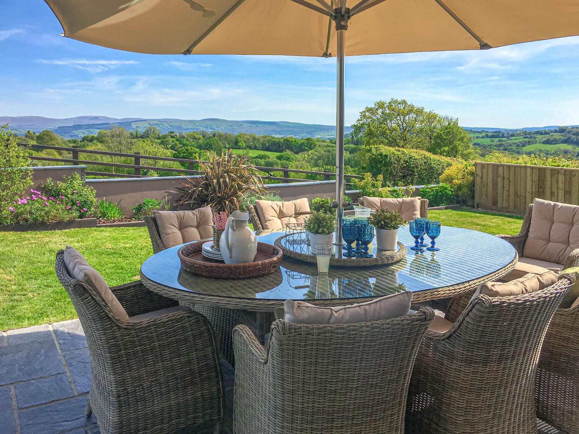 Maes Y Bryn Farmhouse Llanwrda Exteriör bild