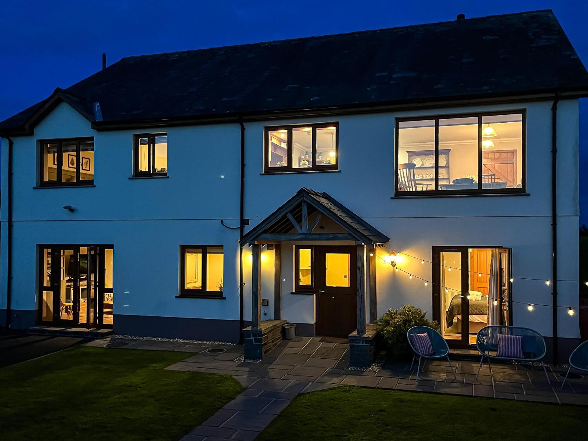 Maes Y Bryn Farmhouse Llanwrda Exteriör bild